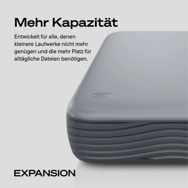 Seagate Expansion Desktop (2026), 16TB, USB 3.0 Micro-B