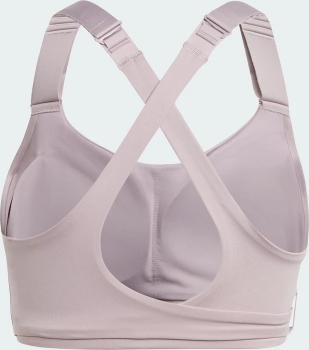 adidas FastImpact Luxe Run High-Support Sport-BH preloved fig (Damen)