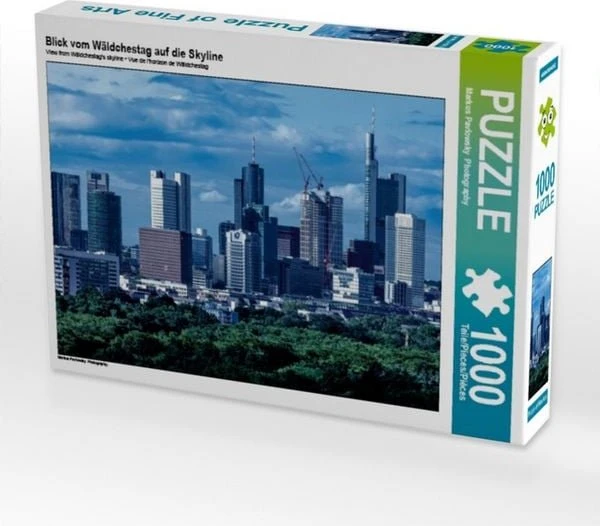Calvendo Blick vom Wäldchestag auf die Skyline