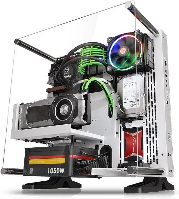 Thermaltake Core P3 Snow Edition weiß, Acrylfenster