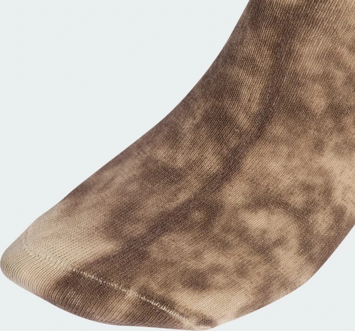 adidas Tie-Dye Crew Socken off white/wonder beige/dark brown, 3 Paare