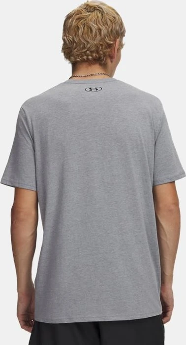 Under Armour Sportstyle Left Chest Funktionsshirt kurzarm grau (Herren)