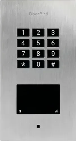 DoorBird A1121 IP Zugangskontrollsystem, 500 Mitarbeiter, Edelstahl V2A gebürstet, Unterputz