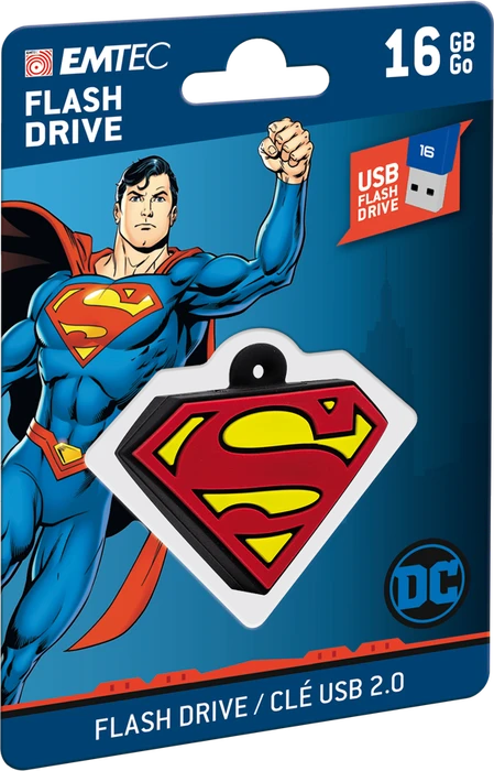 Emtec DC Comics Collector Superman 16GB, USB-A, USB 2.0