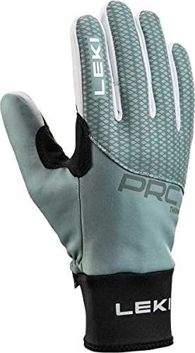 Leki PRC Thermoplus Skihandschuhe black/ice green (Damen)