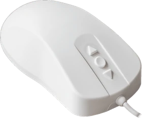 Contour Design Active Key AK-PMH12 MedicalMouse mit 3 Tasten Scroll Emulation, weiß, USB (AK-PMH12OB-US-W)
