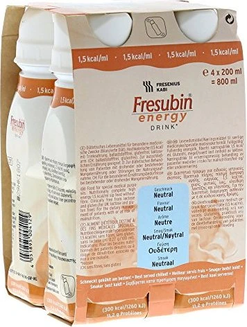 Fresenius Kabi Fresubin Energy Drink Neutral 800ml (4x 200ml)