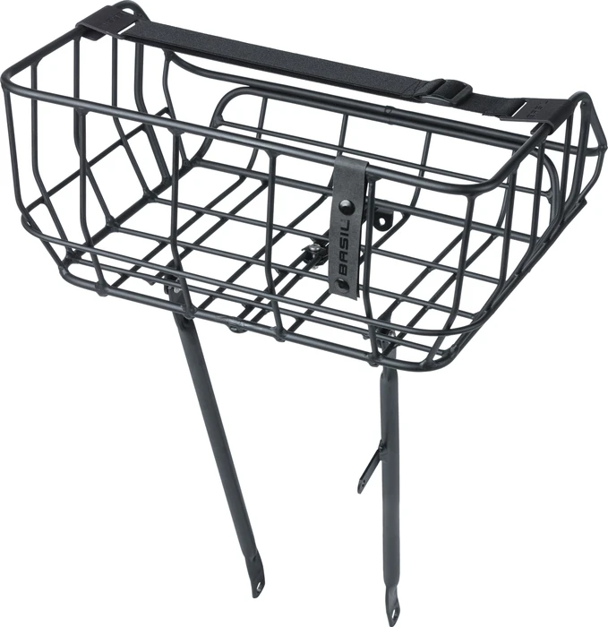 Basil Portland Lenkerkorb matt black (50412)