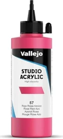 Vallejo Studio Acrylic rose red azo, 200ml
