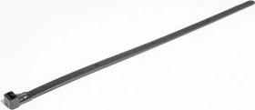 HellermannTyton Kabelbinder lösbar, 7.6mm, 250mm, schwarz, 100 Stück