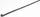 HellermannTyton Kabelbinder lösbar, 7.6mm, 250mm, schwarz, 100 Stück (131-22510 / REL250-N66-BK-C1)