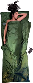 Cocoon TravelSheet Seide Innenschlafsack dark olive green