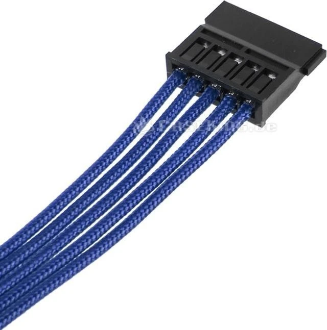 BitFenix Alchemy 2.0 EVG-Series Kabel Kit für Netzteile, blau