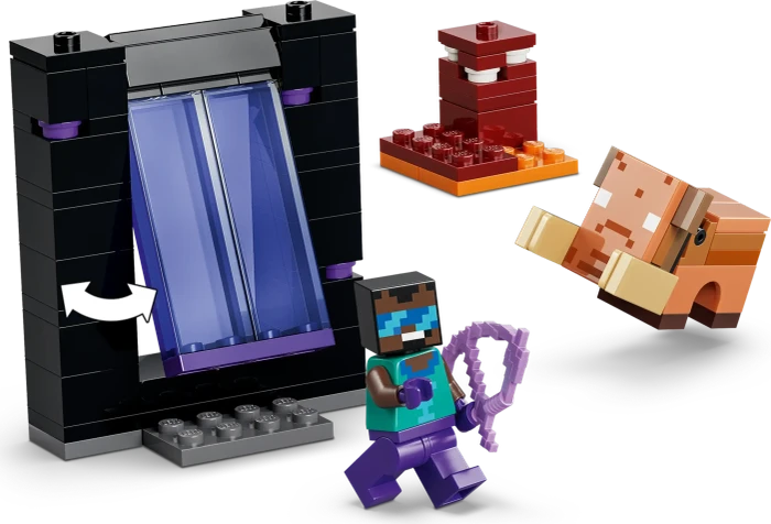 LEGO Minecraft - Reise durch Nether und Endportal