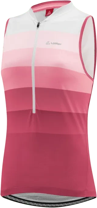 Löffler HZ Rainbow Trikot ärmellos malaga (Damen)