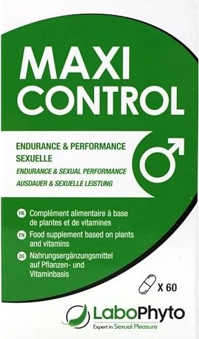 MaxiControl Ausdauer & Sexuelle Leistung Kapseln, 60 Stück