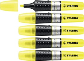 STABILO Luminator gelb, 5er-Pack