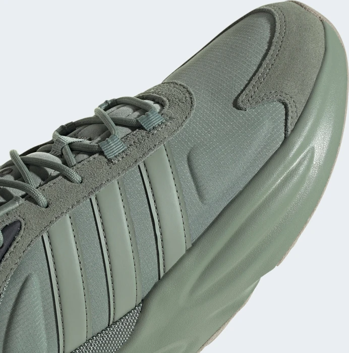 adidas Ozelle Cloudfoam silver green/carbon