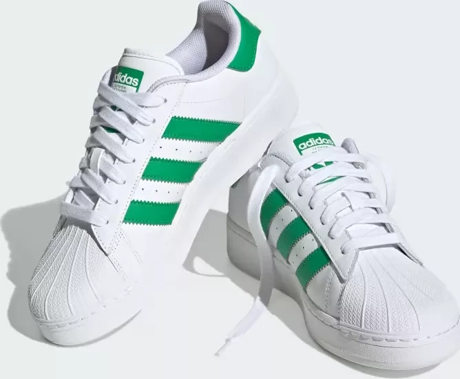 adidas Superstar XLG cloud white/green (Herren)