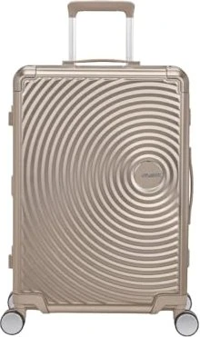 American Tourister Soundbox Spinner Alu L bronze