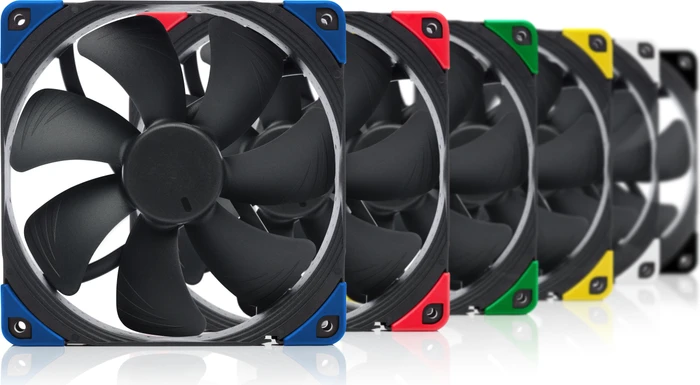 Noctua NF-A14 PWM chromax.black.swap, 140mm, 5er-Pack