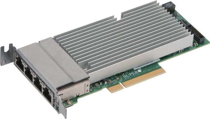 Supermicro 10G LAN-Adapter, 4x RJ-45, PCIe 3.0 x8