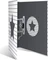 Herma Ordner 2-Ring mit Motiv, 70mm, A4, Stars Weiß gestreift, 10er-Pack Vorschaubild