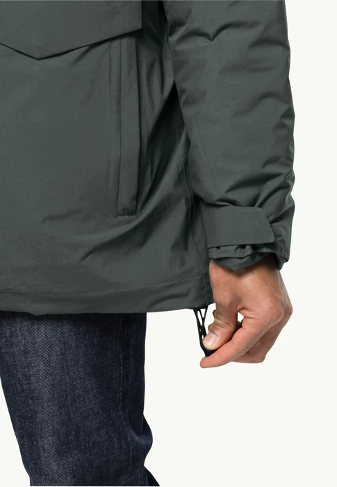 Jack Wolfskin Koenigsbau Parka Funktionsjacke green slate (Herren)