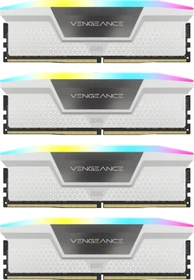 Corsair Vengeance RGB weiß UDIMM 96GB Kit, DDR5-6000, CL30-36-36-76 (CMH96GX5M4B6000C30W)