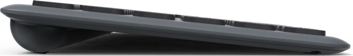 Hama WK-550 Multi-Device-Tastatur, dunkelgrau/schwarz, USB/Bluetooth, DE