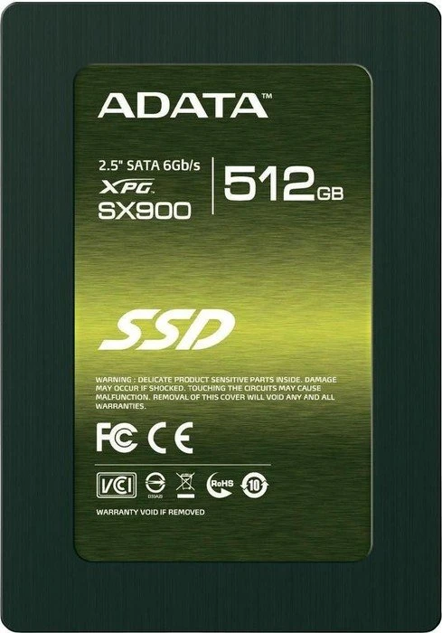 ADATA XPG SX900 512GB, 2.5" / SATA 6Gb/s