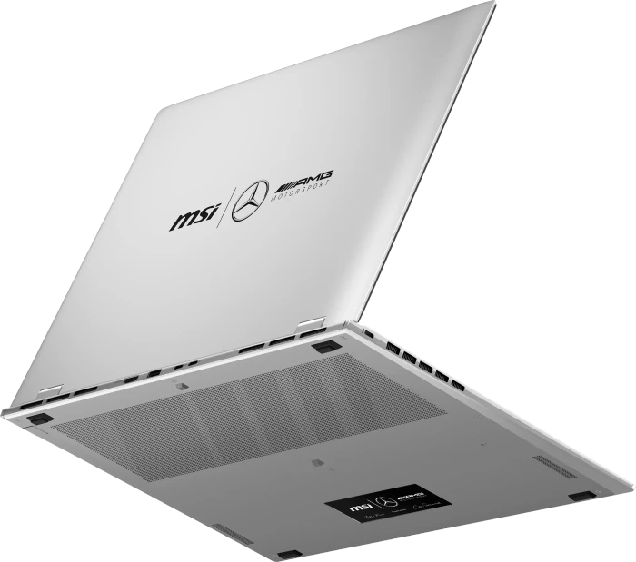 MSI Prestige 16 AI+ Mercedes-AMG Motorsport B2VMG-209, Urban Silver, Core Ultra 9 288V, 32GB RAM, 2TB SSD, DE