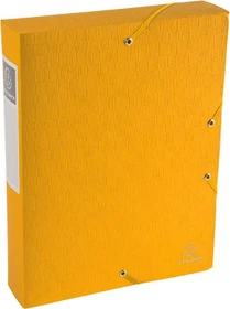 Exacompta Scotten Archivbox 60mm, A4, gelb, 10er-Pack
