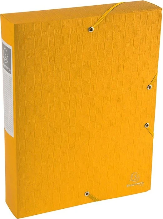 Exacompta Scotten Archivbox 60mm, A4, gelb, 10er-Pack (50919E#10)