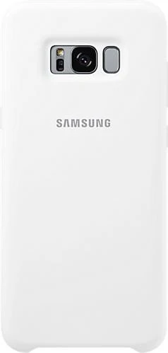 Samsung Silicone Cover für Galaxy S8+ weiß