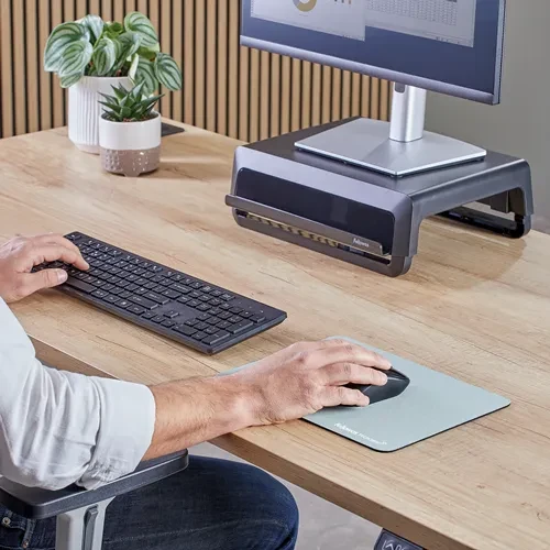 Fellowes Breyta XL Microban Mausepad, 280x250mm, salbeigrün