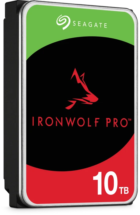 Seagate IronWolf Pro NAS HDD +Rescue 10TB Bundle, 24/7, 512e / 3.5" / SATA 6Gb/s, 2er-Pack
