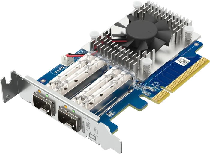 QNAP LAN-Adapter, 2x SFP+, PCIe 3.0 x8