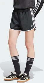 adidas Adicolor 3-Streifen Sprinter Laufhose kurz schwarz (Damen)