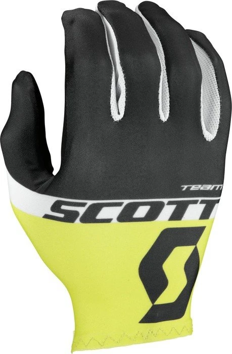 Scott RC Team LF Fahrradhandschuhe schwarz/gelb