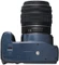 Pentax K-x blau mit Objektiv smc DA L 18-55mm 3.5-5.6 AL Vorschaubild