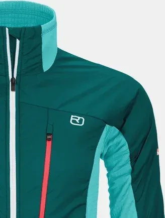 Ortovox Westalpen Swisswool Hybrid Funktionsjacke pacific green (Damen)