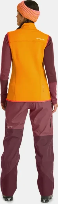 Ortovox Fleece Funktionsweste autumn leaves (Damen)