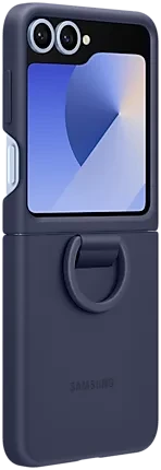 Samsung Silicone Case für Galaxy Z Flip7 FE/Flip6 navy