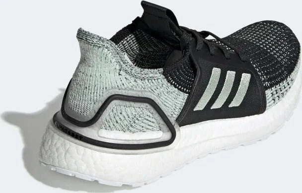 adidas Ultraboost 19 core black/linen green/ash green (Damen)
