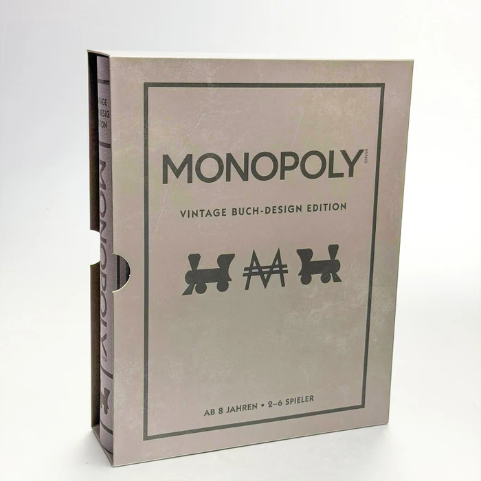 Monopoly Vintage Buch-Design Edition