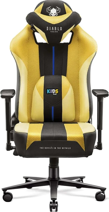 Diablo Chairs X-Player 2.0 Kids Gamingstuhl, gelb/schwarz