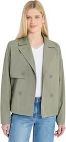 CECIL Trenchcoat in verkürzter Passform Jacke chlorella green (Damen)