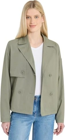 CECIL Trenchcoat in verkürzter Passform Jacke chlorella green (Damen)