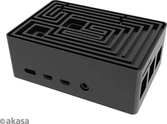 Akasa Maze Pro für Raspberry Pi 4, schwarz